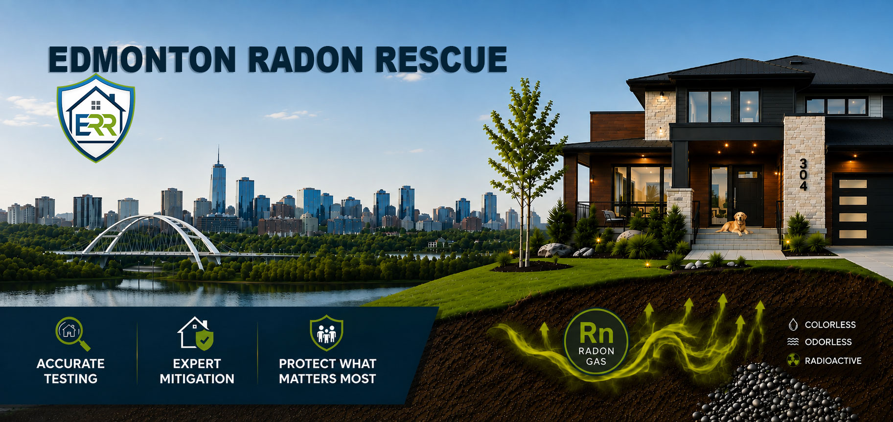 Edmonton Radon Rescue helps detect and mitigate radon gas in your Edmonton area home or business.